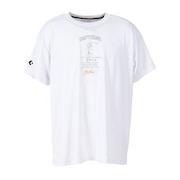 (メンズ、レディース)バスケットボールウェア ゴールドシリーズ プリントTシャツ CBG251354-1100