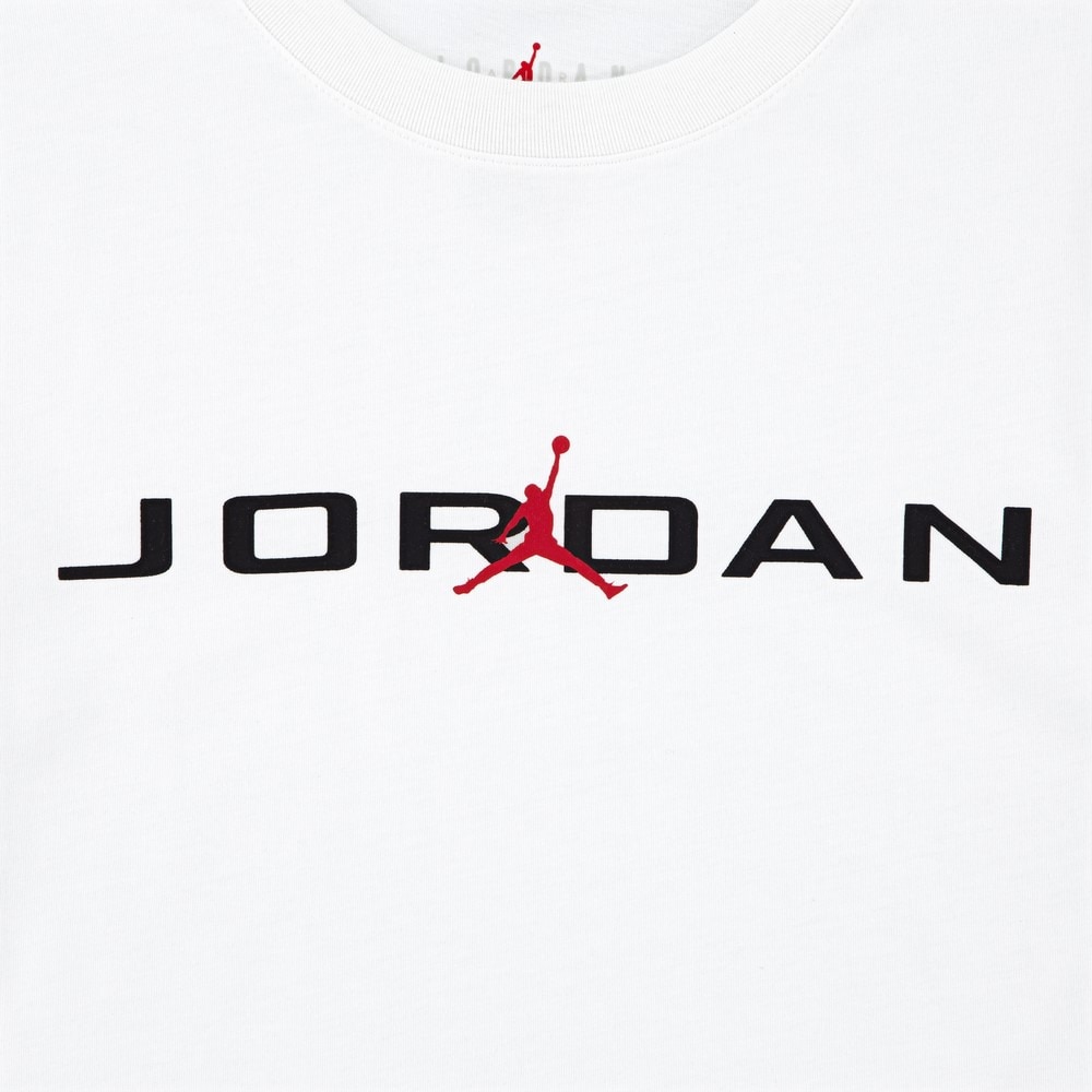 ジョーダン（JORDAN）（キッズ）バスケットボールウェア AIR ストレッチ クルーネック半袖Tシャツ 95D628-001