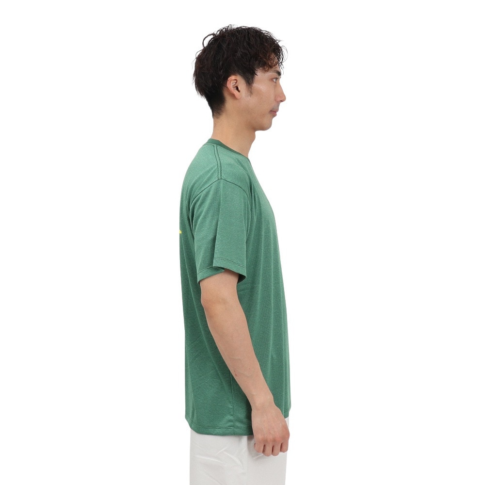 アクター（AKTR）（メンズ）バスケットボールウェア ASTERISK ルーズフィット スポーツ Tシャツ 125-004005 GR