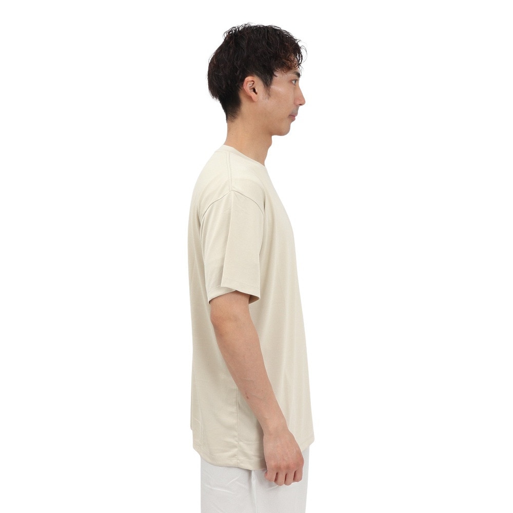 アクター（AKTR）（メンズ）バスケットボールウェア ASTERISK ルーズフィット スポーツ Tシャツ 125-004005 WH