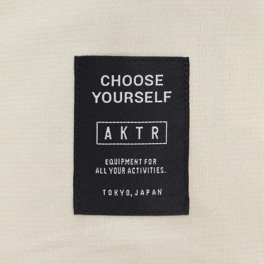 アクター（AKTR）（メンズ）バスケットボールウェア ASTERISK ルーズフィット スポーツ Tシャツ 125-004005 WH