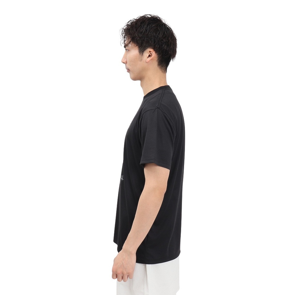 アクター（AKTR）（メンズ）バスケットボールウェア NICK THE SHADE スポーツ Tシャツ 125-012005 BK