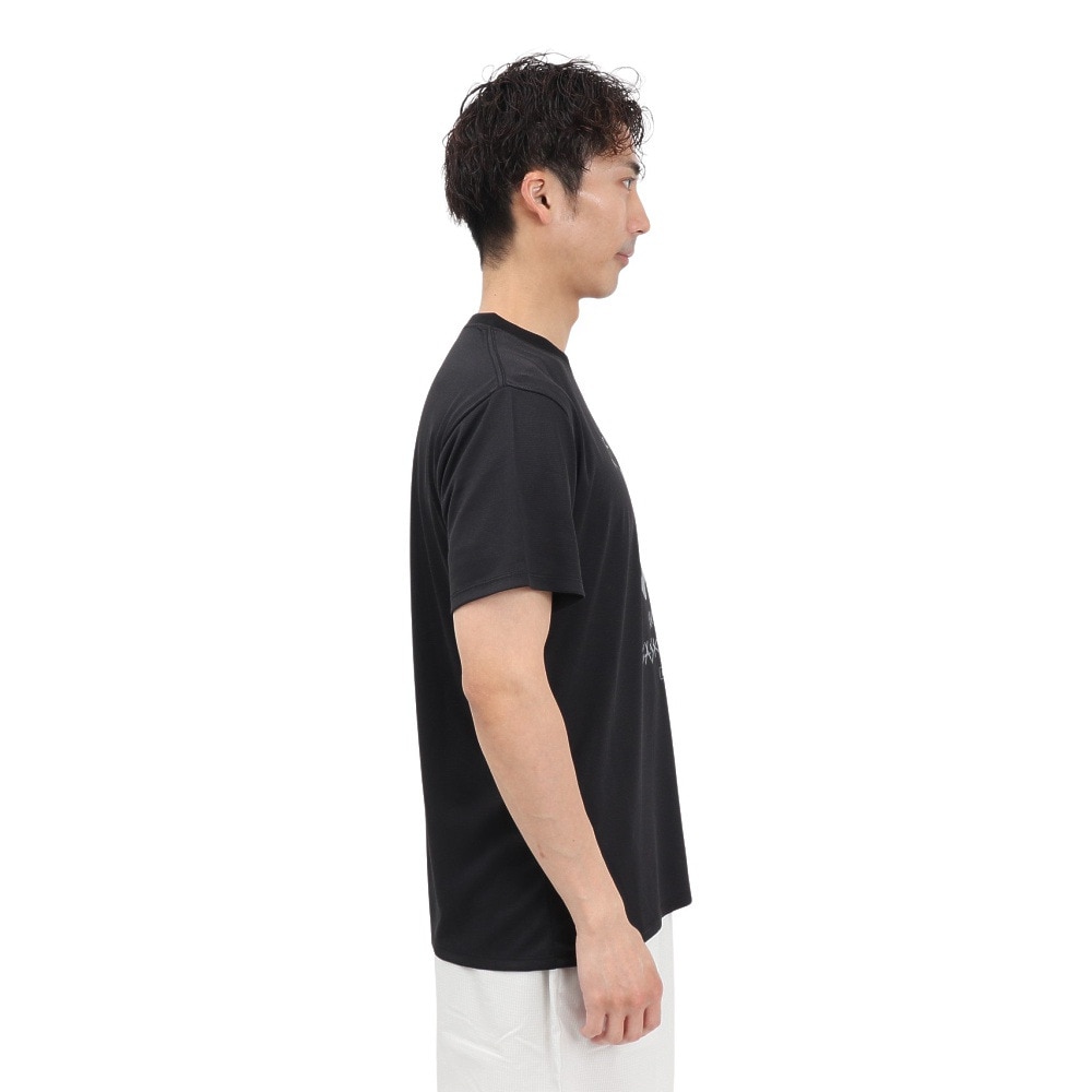アクター（AKTR）（メンズ）バスケットボールウェア NICK THE SHADE スポーツ Tシャツ 125-012005 BK