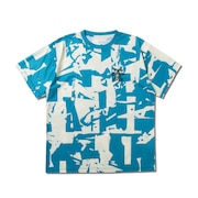 (メンズ、レディース)バスケットボールウェア CUT-UP CAMO ローカル ルーズフィット SP Tシャツ 125-025005 BL