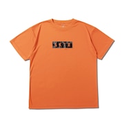 (メンズ、レディース)バスケットボールウェア CUT-UP CAMO ボックスロゴ スポーツ Tシャツ 125-027005 OR