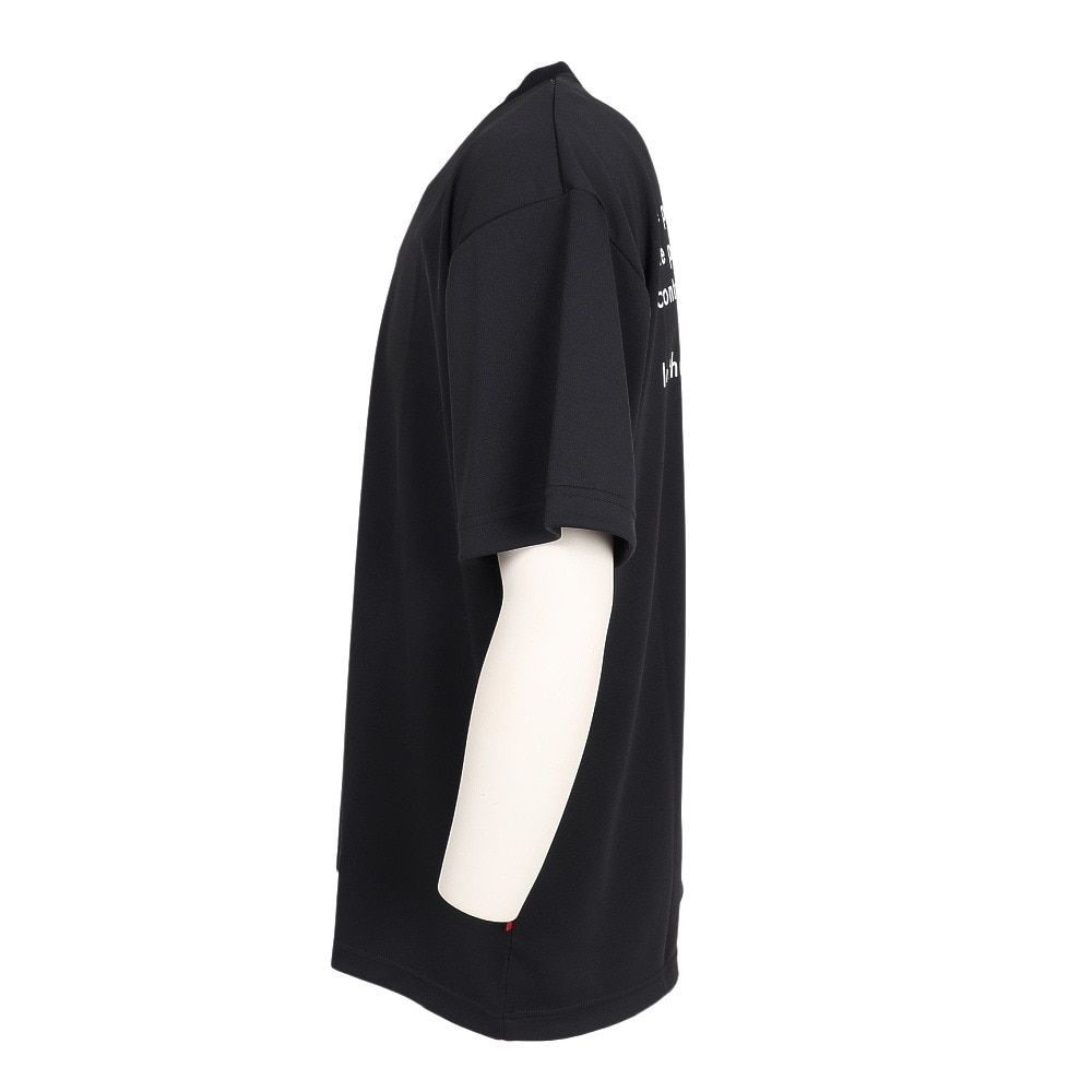 インザペイント（IN THE PAINT）（メンズ）バスケットボールウェア 半袖Tシャツ ITP25301BLK