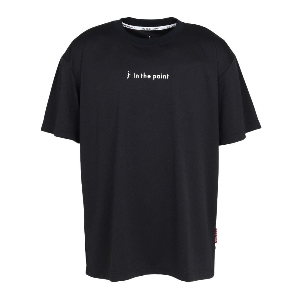 インザペイント（IN THE PAINT）（メンズ）バスケットボールウェア 半袖Tシャツ ITP25301BLK