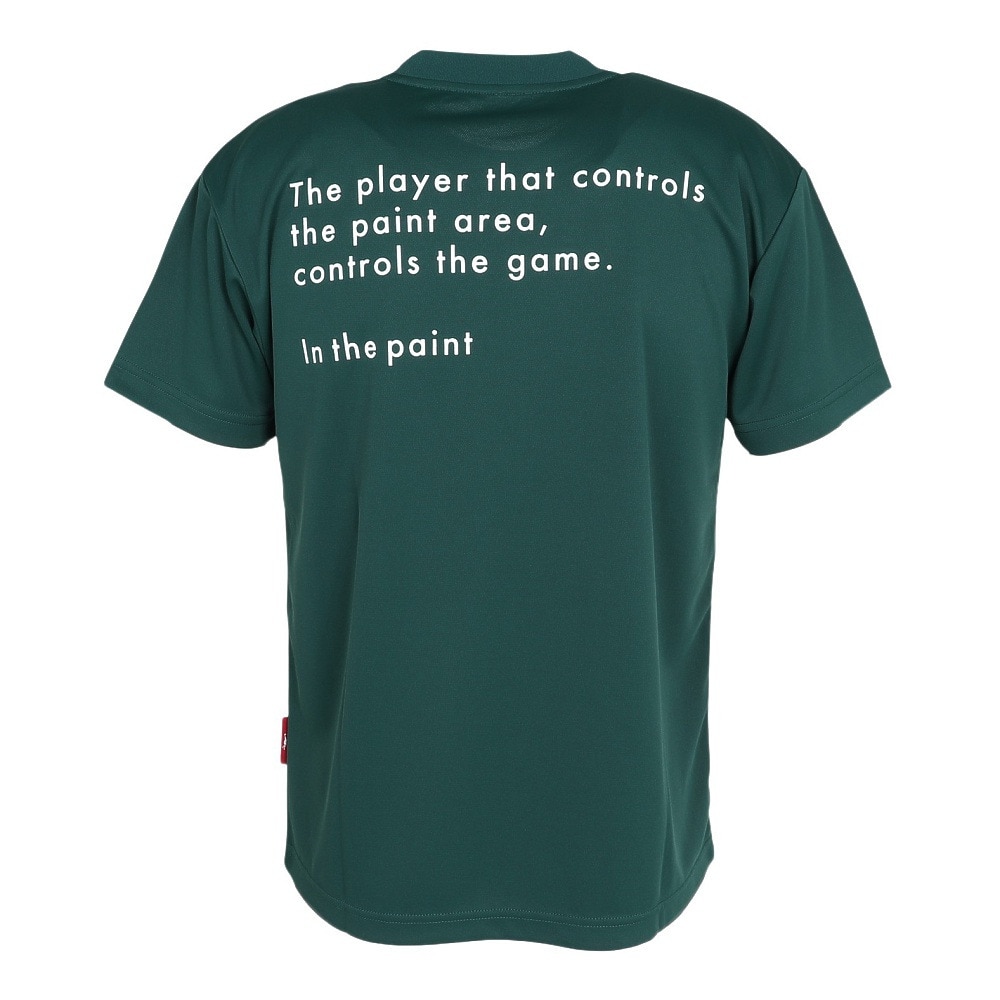 インザペイント（IN THE PAINT）（メンズ）バスケットボールウェア 半袖Tシャツ ITP25301GRN
