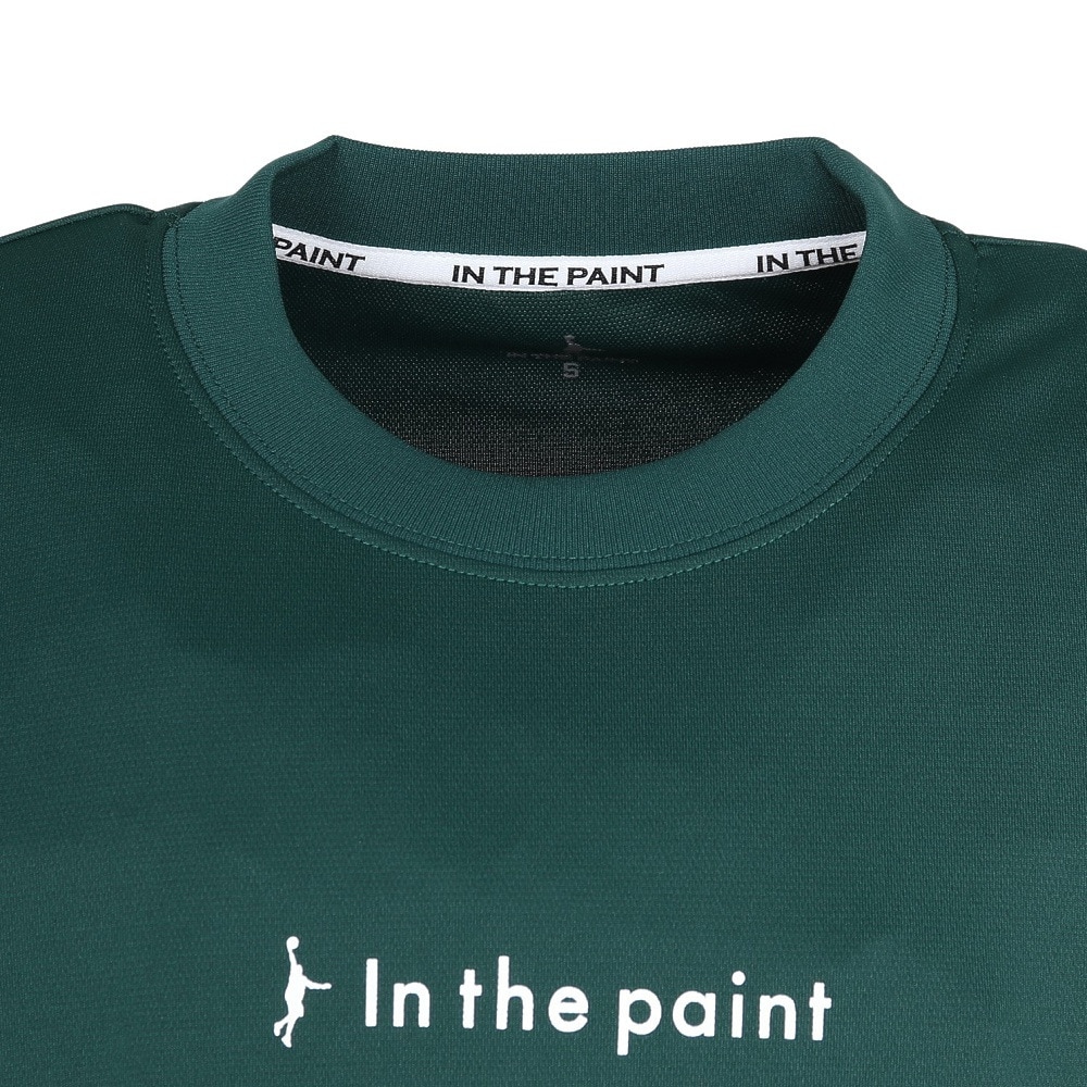 インザペイント（IN THE PAINT）（メンズ）バスケットボールウェア 半袖Tシャツ ITP25301GRN