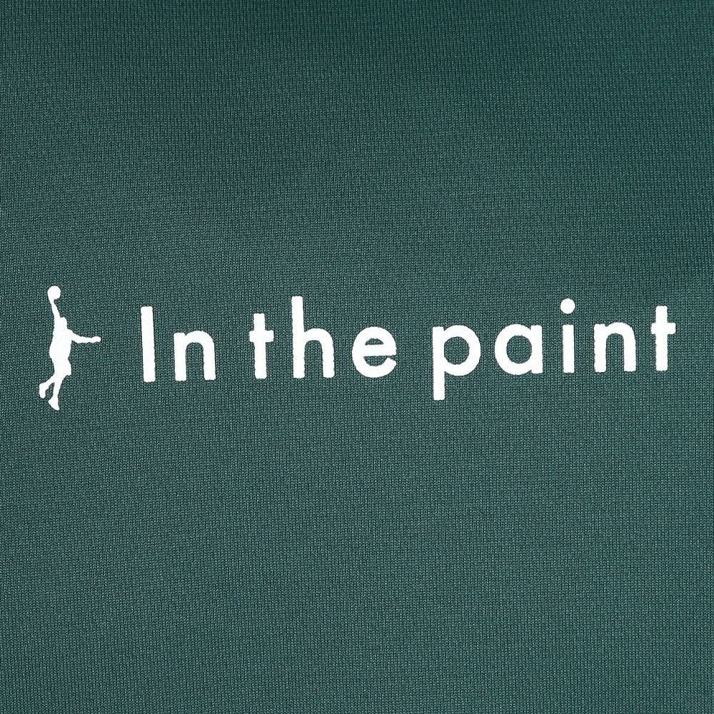 インザペイント（IN THE PAINT）（メンズ）バスケットボールウェア 半袖Tシャツ ITP25301GRN