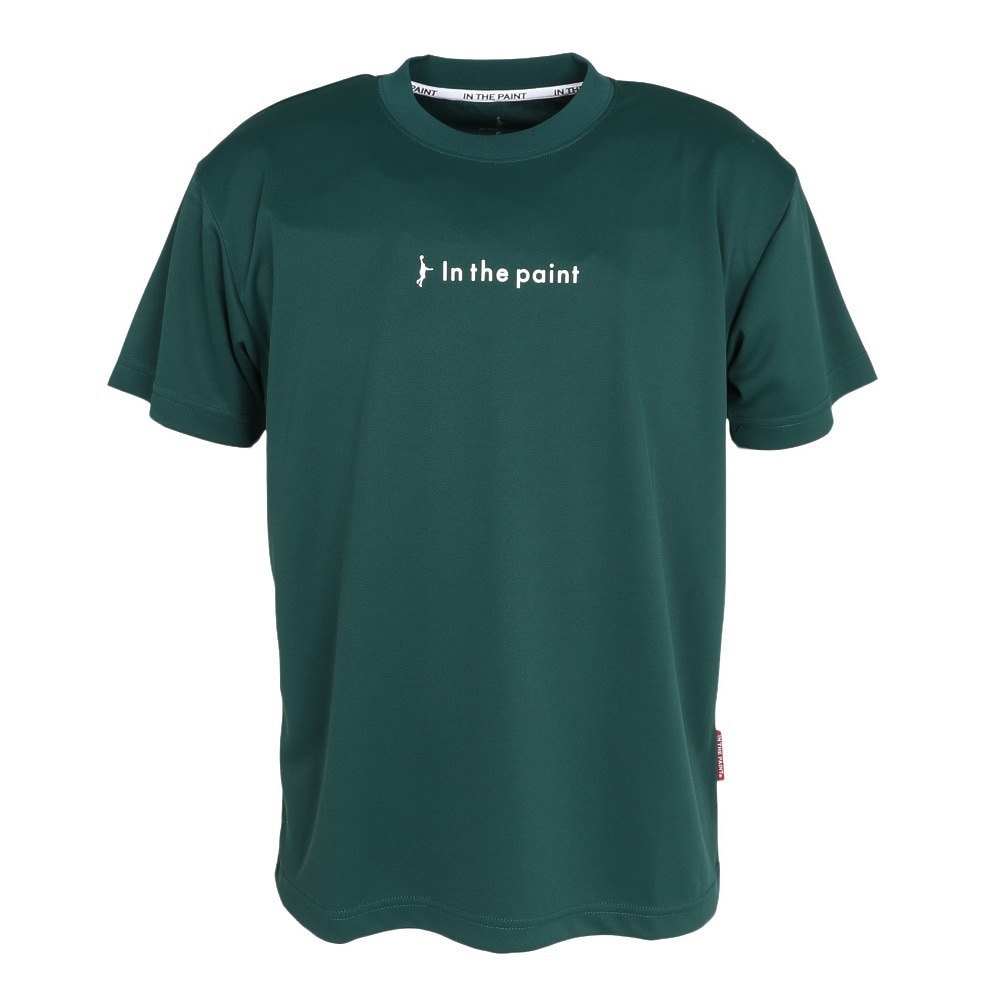 インザペイント（IN THE PAINT）（メンズ）バスケットボールウェア 半袖Tシャツ ITP25301GRN