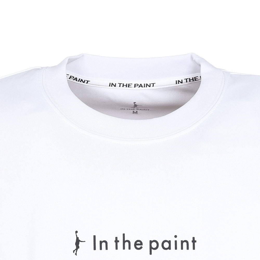 インザペイント（IN THE PAINT）（メンズ）バスケットボールウェア 半袖Tシャツ ITP25301WHT