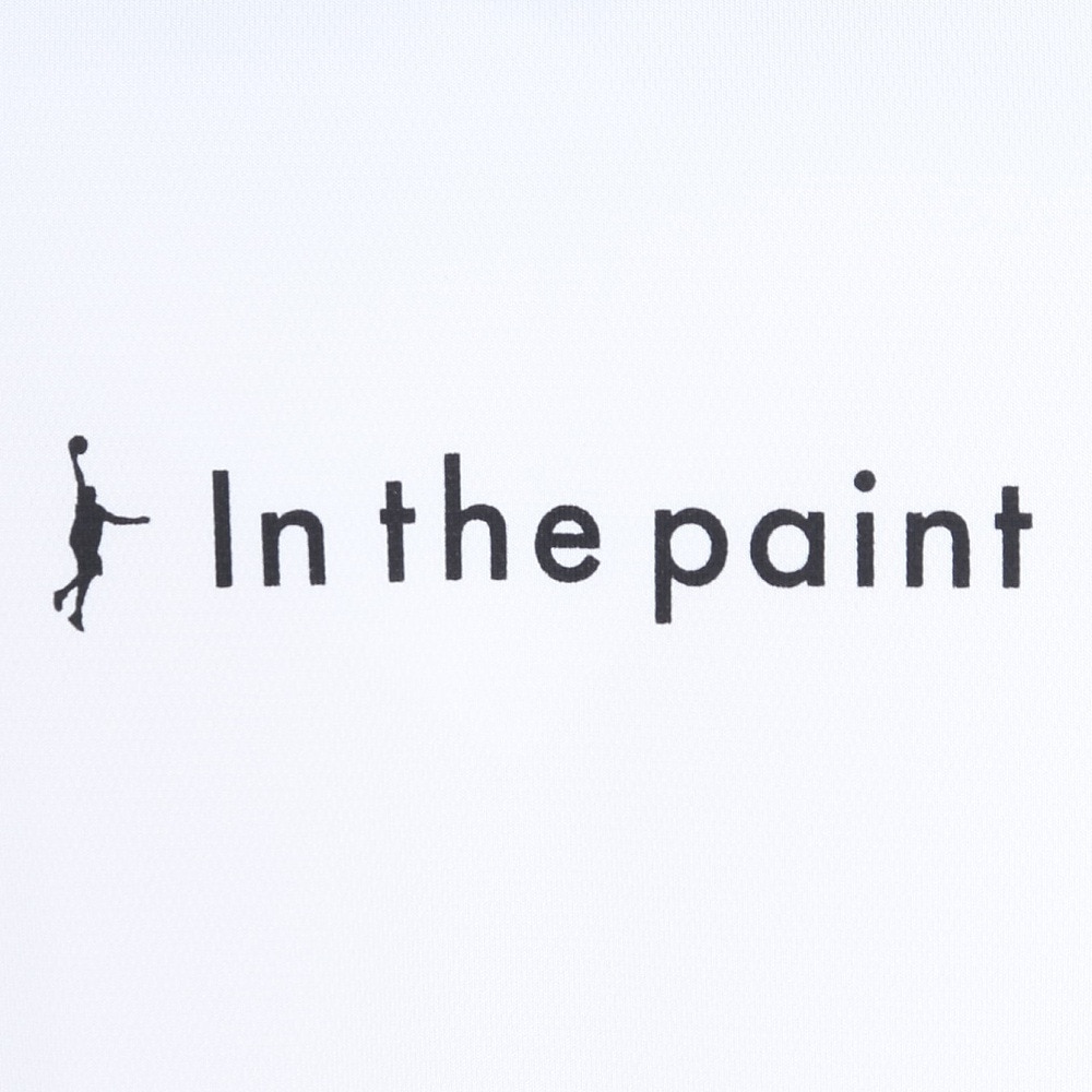 インザペイント（IN THE PAINT）（メンズ）バスケットボールウェア 半袖Tシャツ ITP25301WHT
