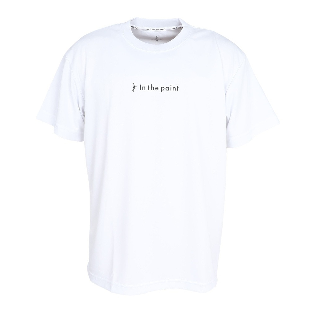 インザペイント（IN THE PAINT）（メンズ）バスケットボールウェア 半袖Tシャツ ITP25301WHT