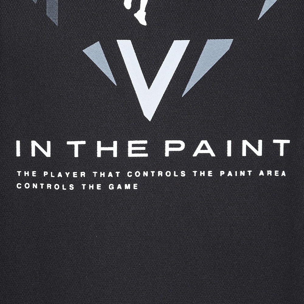 インザペイント（IN THE PAINT）（メンズ）バスケットボールウェア 半袖Tシャツ ITP25305BLK/CHA