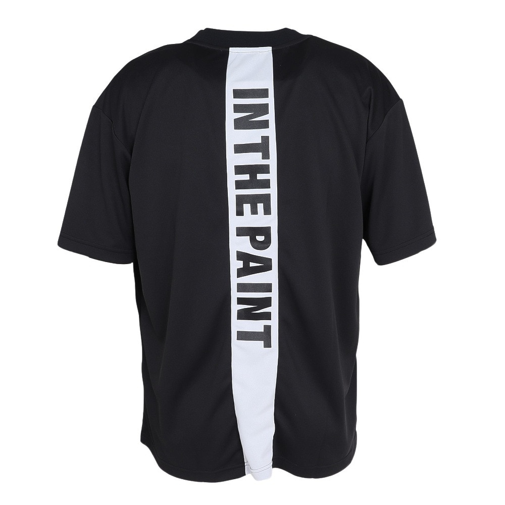 インザペイント（IN THE PAINT）（メンズ）バスケットボールウェア 半袖Tシャツ ITP25329BLK/GRY