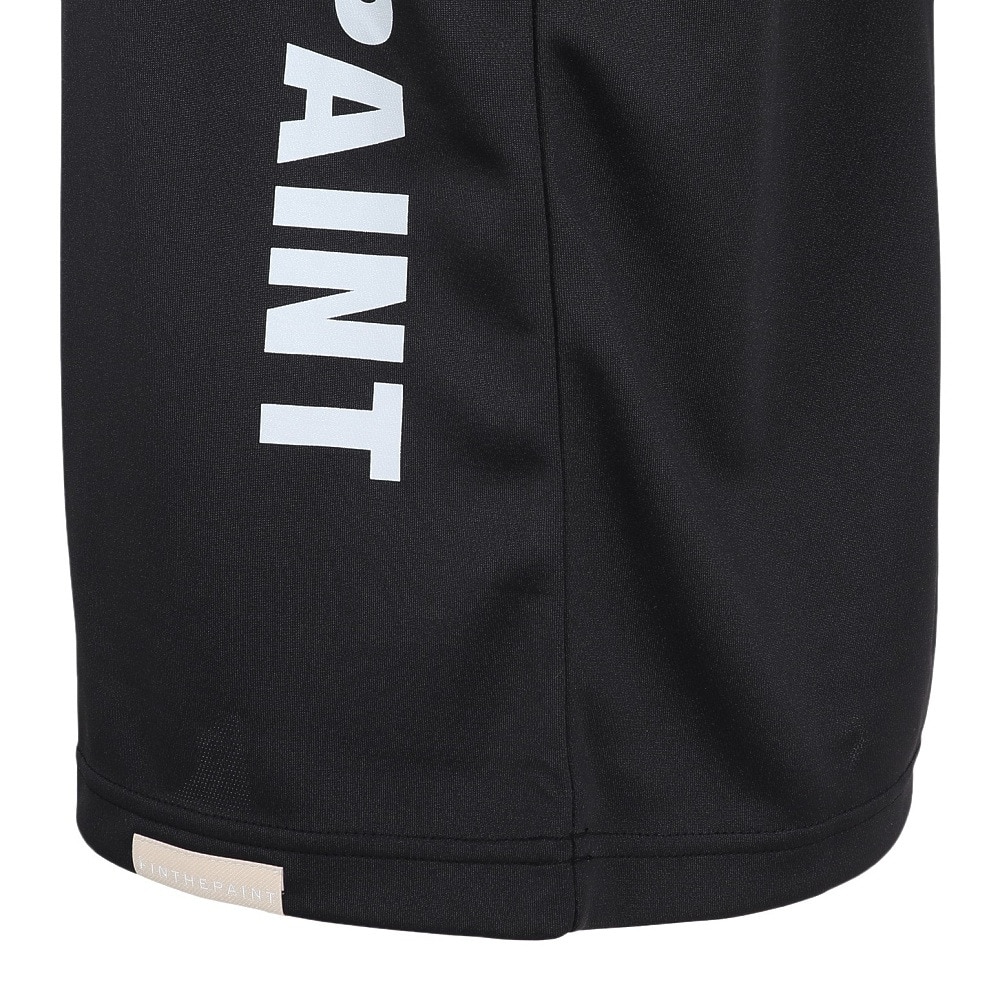 インザペイント（IN THE PAINT）（メンズ）バスケットボールウェア 半袖Tシャツ ITP25329BLK/GRY
