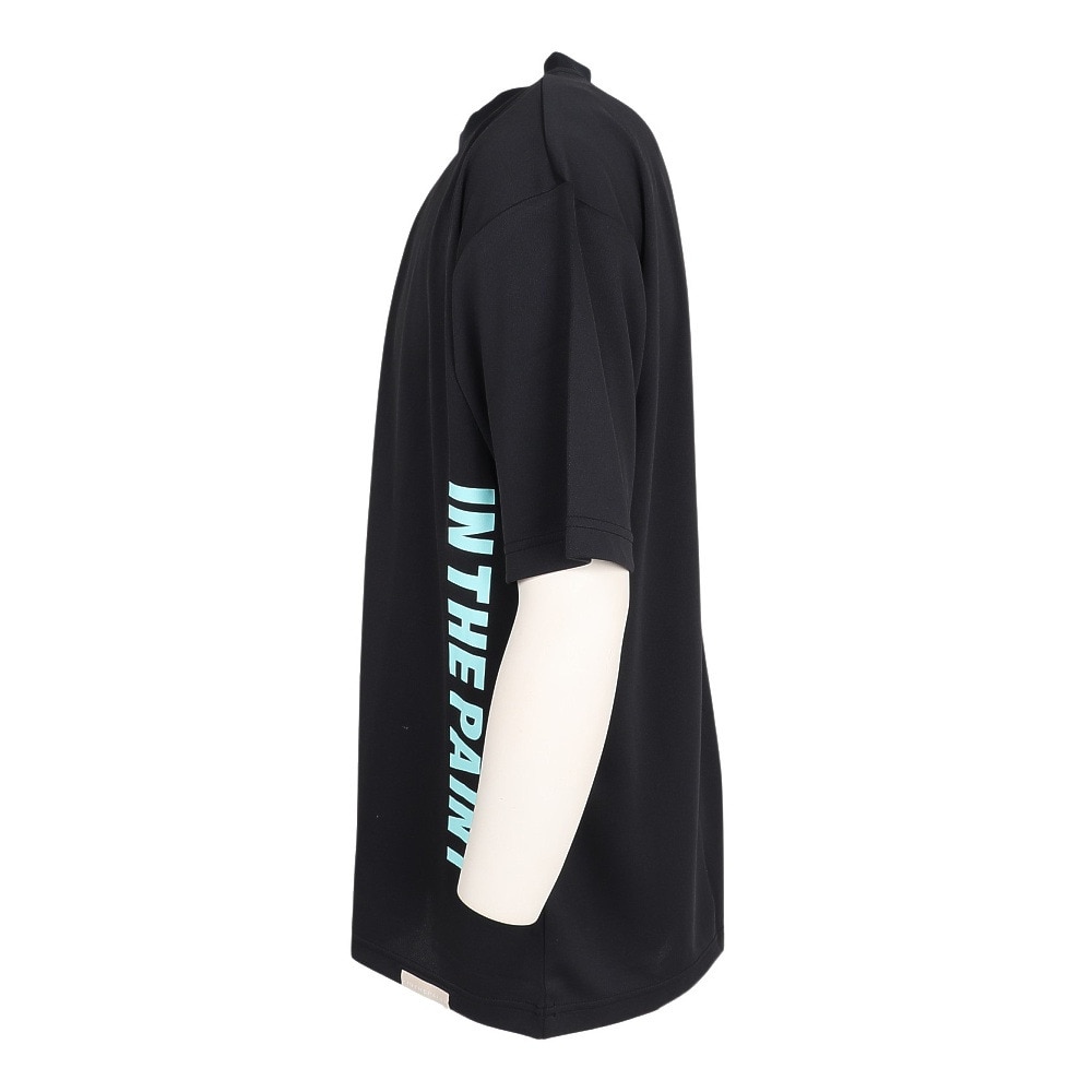 インザペイント（IN THE PAINT）（メンズ）バスケットボールウェア 半袖Tシャツ ITP25329BLK/MNT
