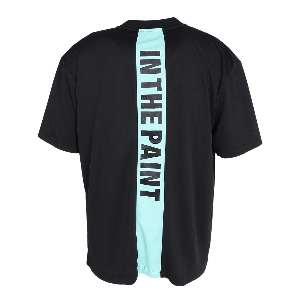 インザペイント（IN THE PAINT）（メンズ）バスケットボールウェア 半袖Tシャツ ITP25329BLK/MNT