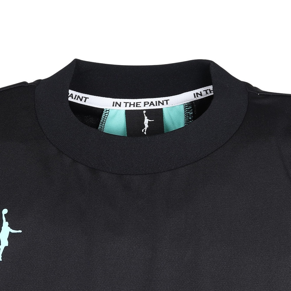 インザペイント（IN THE PAINT）（メンズ）バスケットボールウェア 半袖Tシャツ ITP25329BLK/MNT