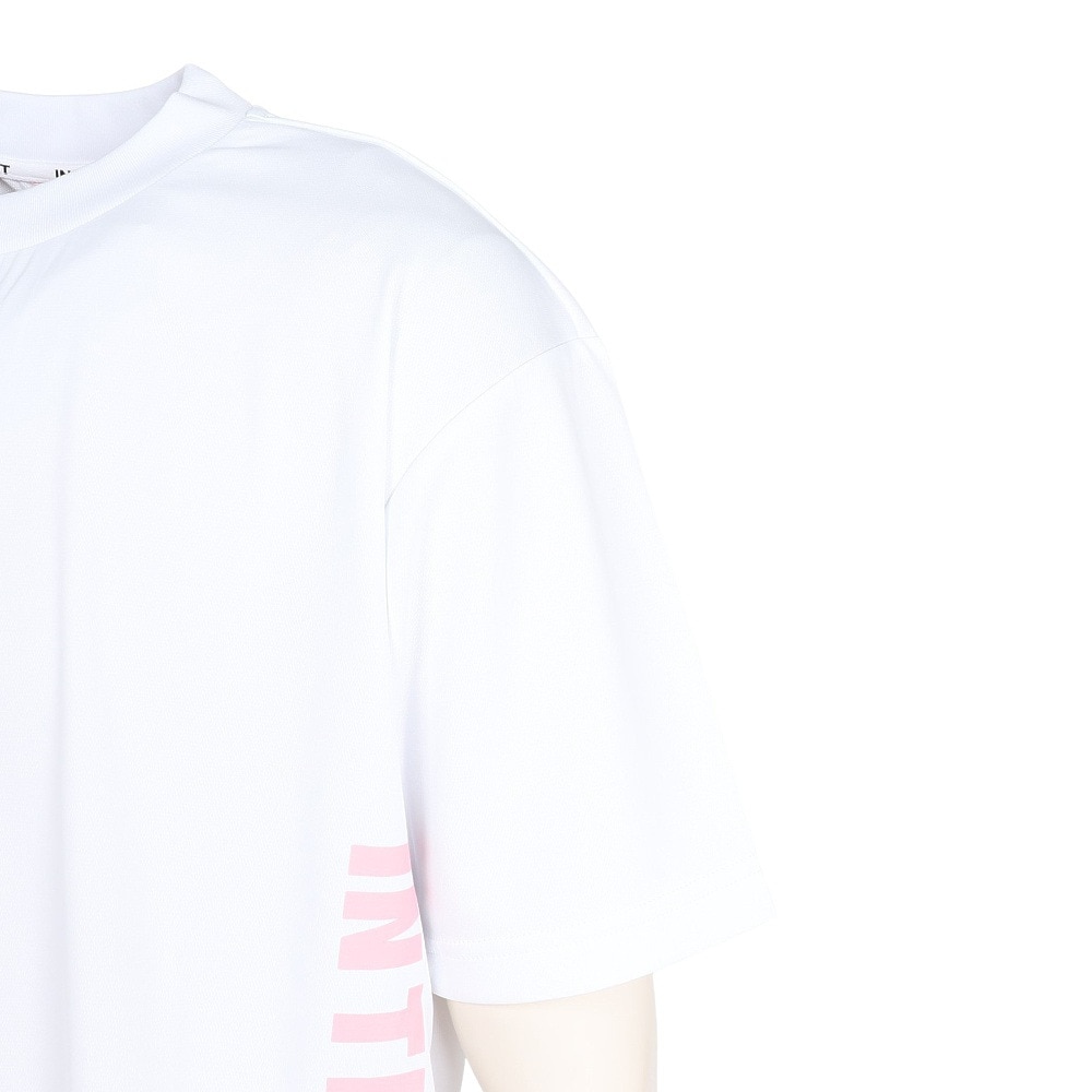 インザペイント（IN THE PAINT）（メンズ）バスケットボールウェア 半袖Tシャツ ITP25329WHT/PNK