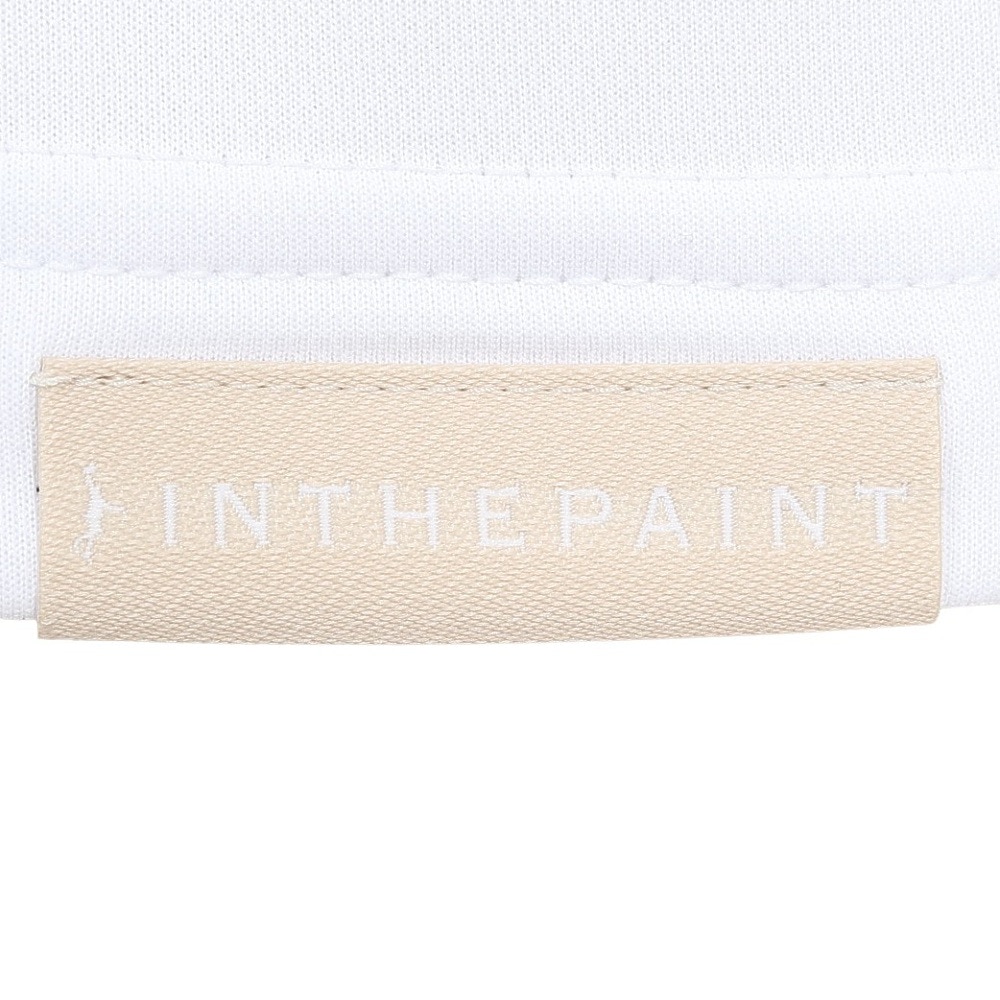 インザペイント（IN THE PAINT）（メンズ）バスケットボールウェア 半袖Tシャツ ITP25329WHT/PNK