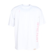 (メンズ)バスケットボールウェア 半袖Tシャツ ITP25329WHT/PNK