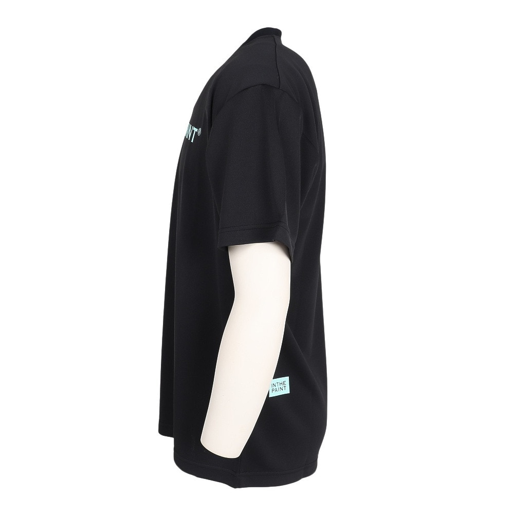 インザペイント（IN THE PAINT）（メンズ）バスケットボールウェア 半袖Tシャツ ITP25338BLK/MNT