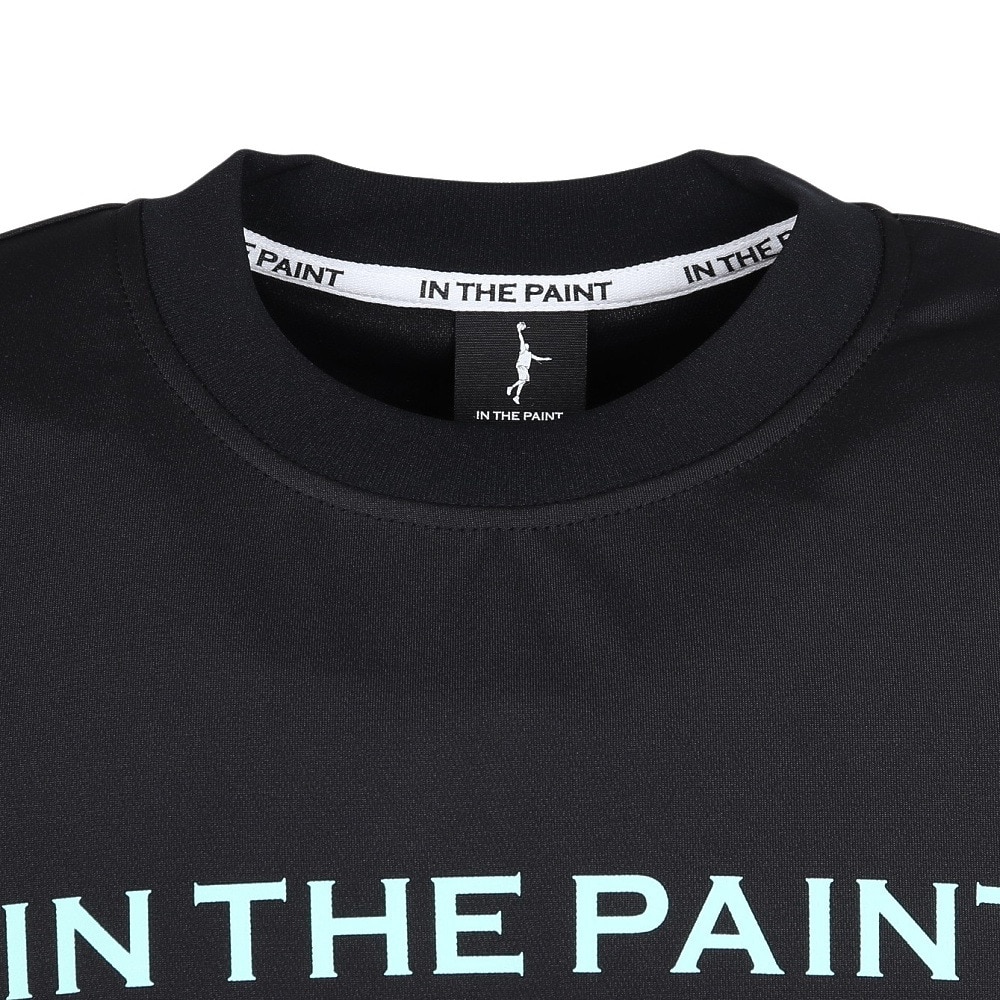 インザペイント（IN THE PAINT）（メンズ）バスケットボールウェア 半袖Tシャツ ITP25338BLK/MNT
