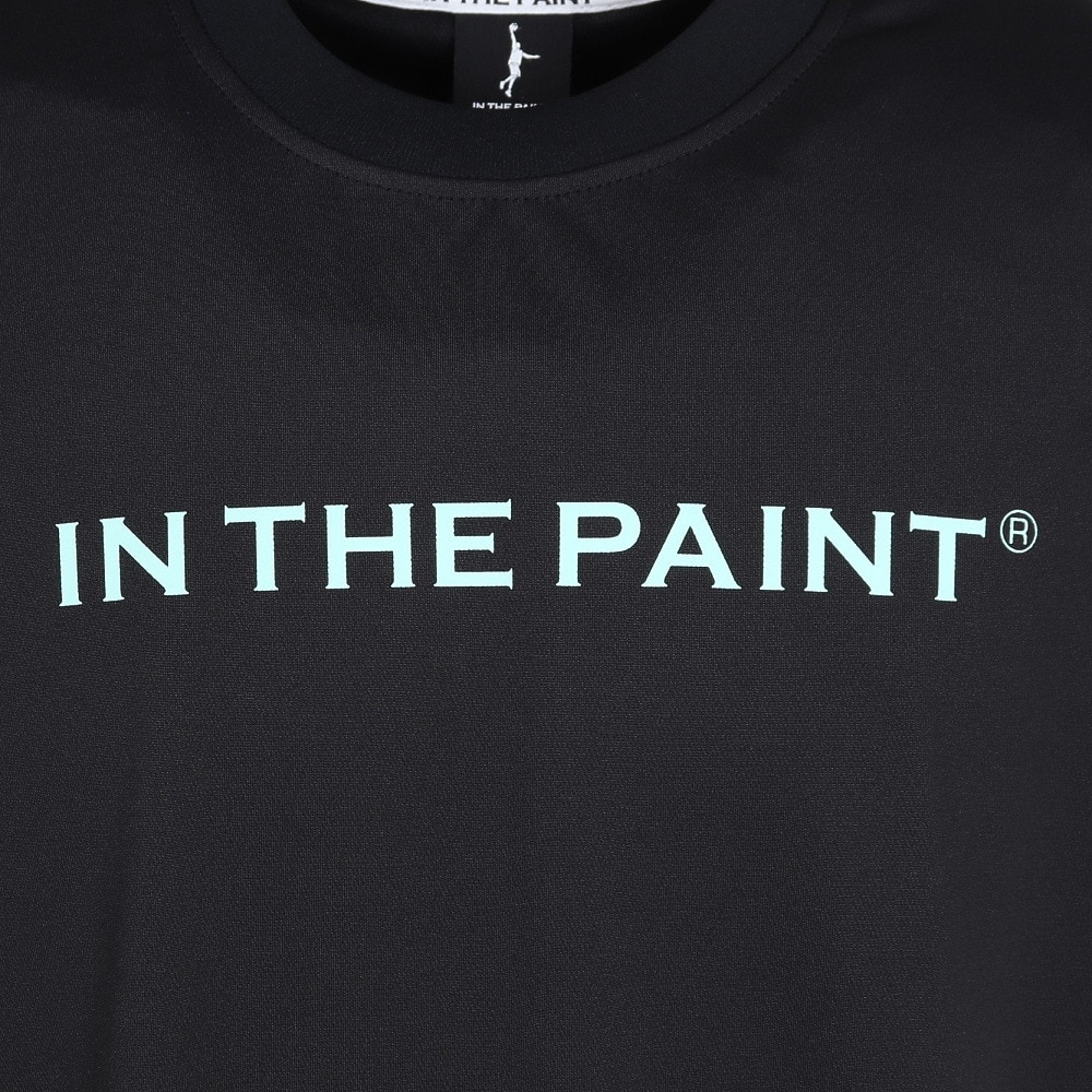 インザペイント（IN THE PAINT）（メンズ）バスケットボールウェア 半袖Tシャツ ITP25338BLK/MNT
