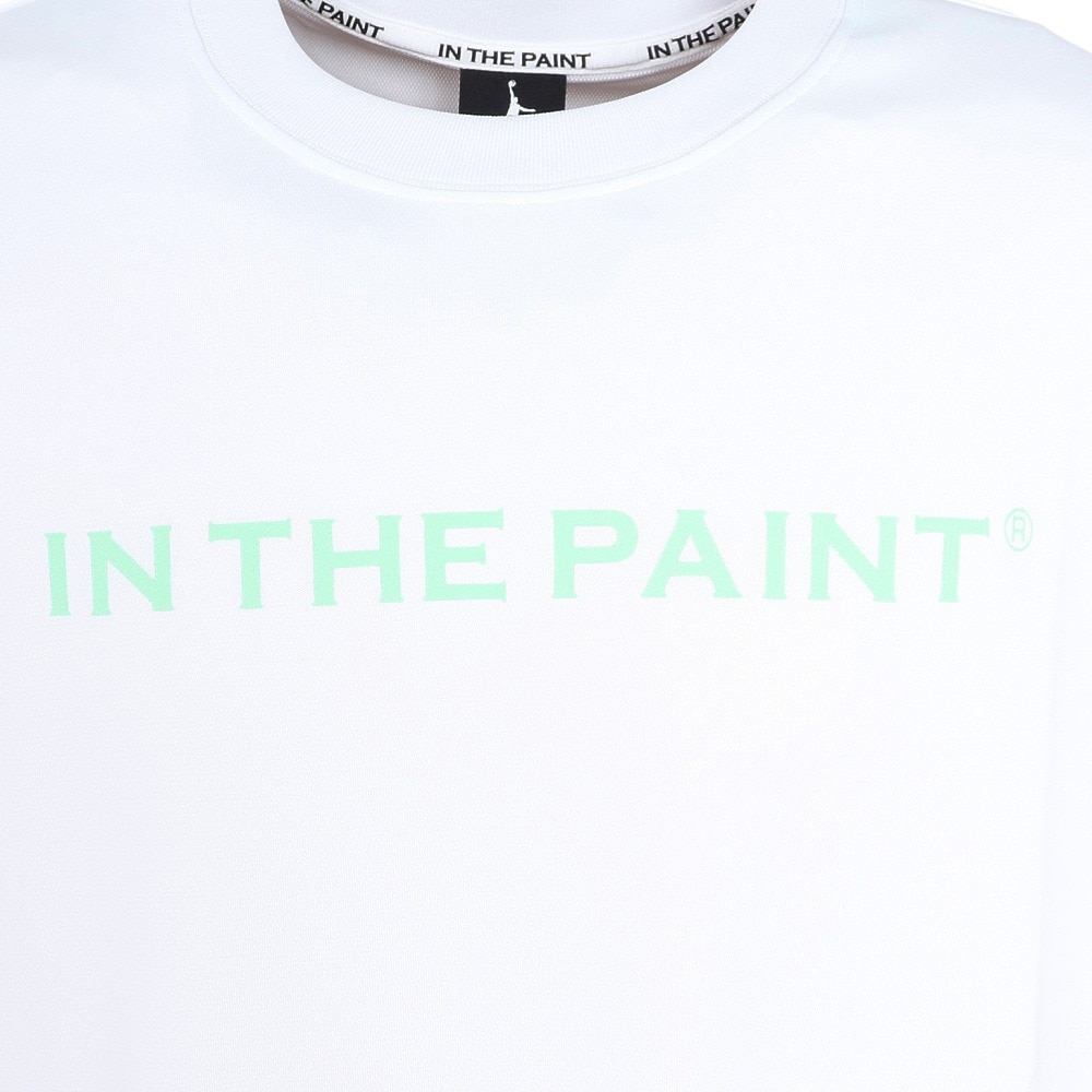 インザペイント（IN THE PAINT）（メンズ）バスケットボールウェア 半袖Tシャツ ITP25338WHT/MNT