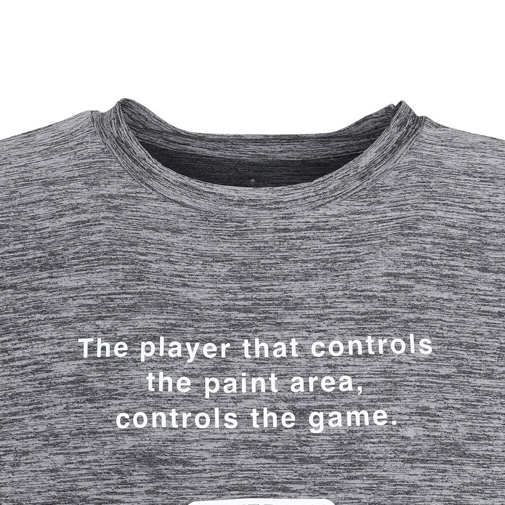 インザペイント（IN THE PAINT）（メンズ）バスケットボールウェア 半袖Tシャツ ITP25339BLK/WHT