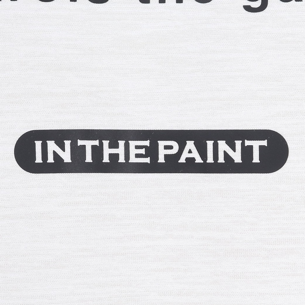 インザペイント（IN THE PAINT）（メンズ）バスケットボールウェア 半袖Tシャツ ITP25339GRY/WHT
