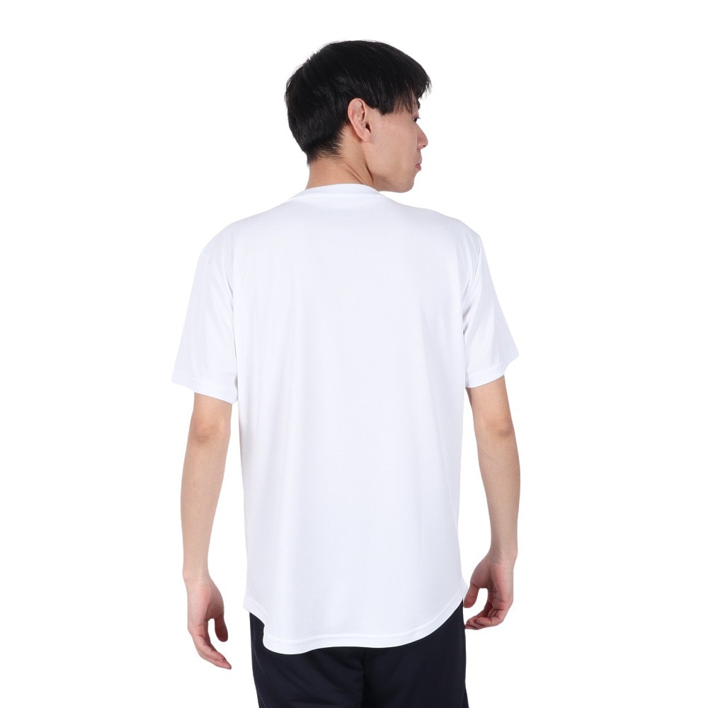 エゴザル（EGOZARU）（メンズ、レディース）バスケットボールウェア ワイドジオメトリックロゴ Tシャツ EZSS25UST001C002