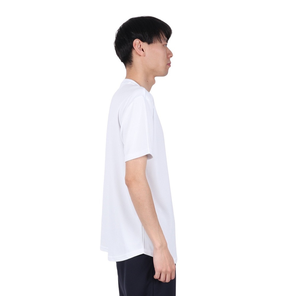 エゴザル（EGOZARU）（メンズ、レディース）バスケットボールウェア ワイドジオメトリックロゴ Tシャツ EZSS25UST001C002