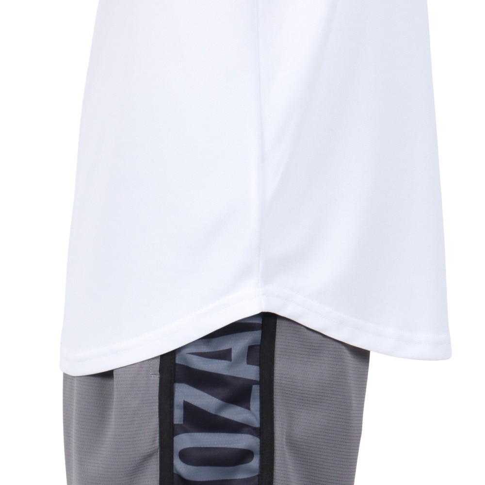 エゴザル（EGOZARU）（メンズ、レディース）バスケットボールウェア ワイドジオメトリック バックプリント Tシャツ EZSS25UST003C002