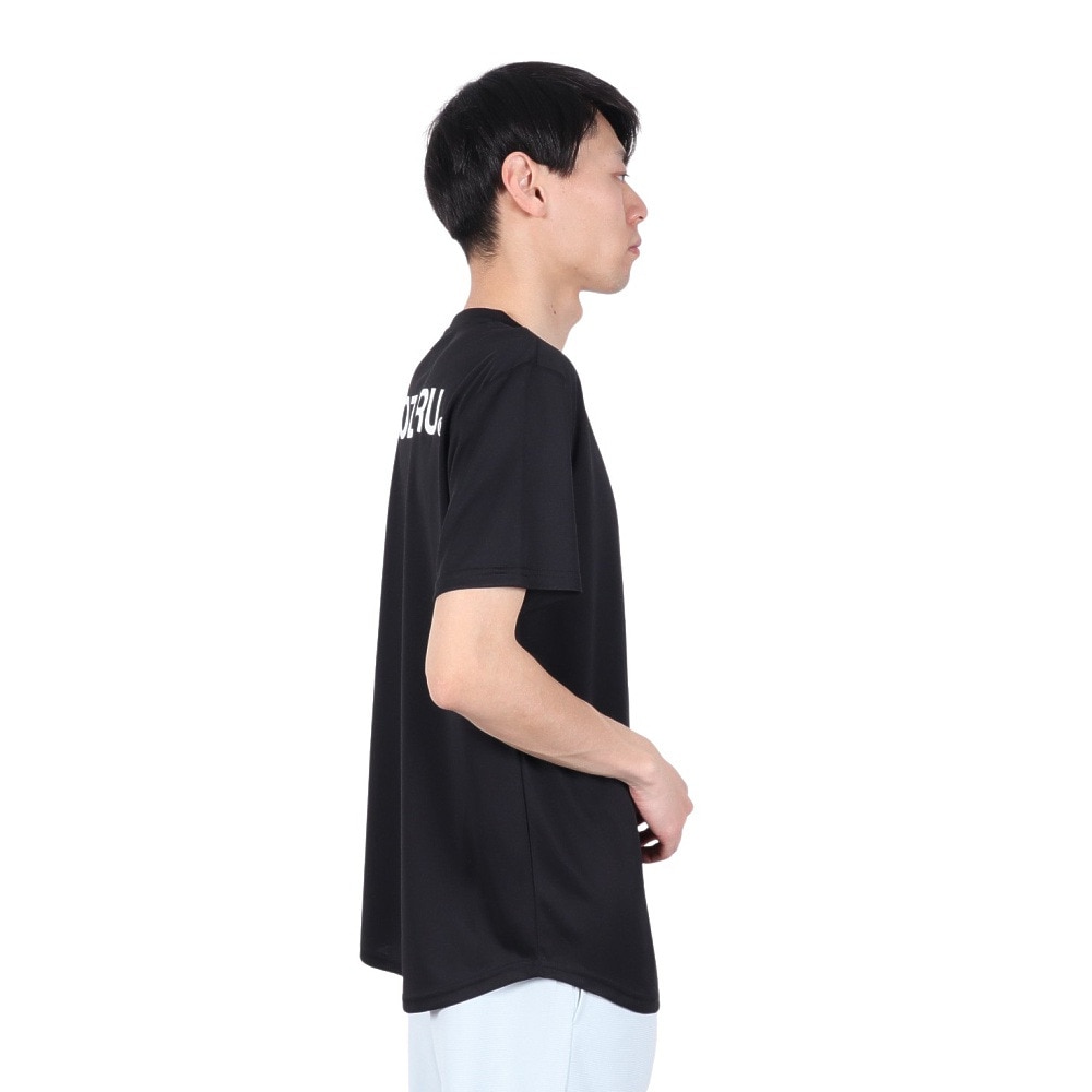 エゴザル（EGOZARU）（メンズ、レディース）バスケットボールウェア ワンポイント デュアルロゴ Tシャツ EZSS25UST004C001