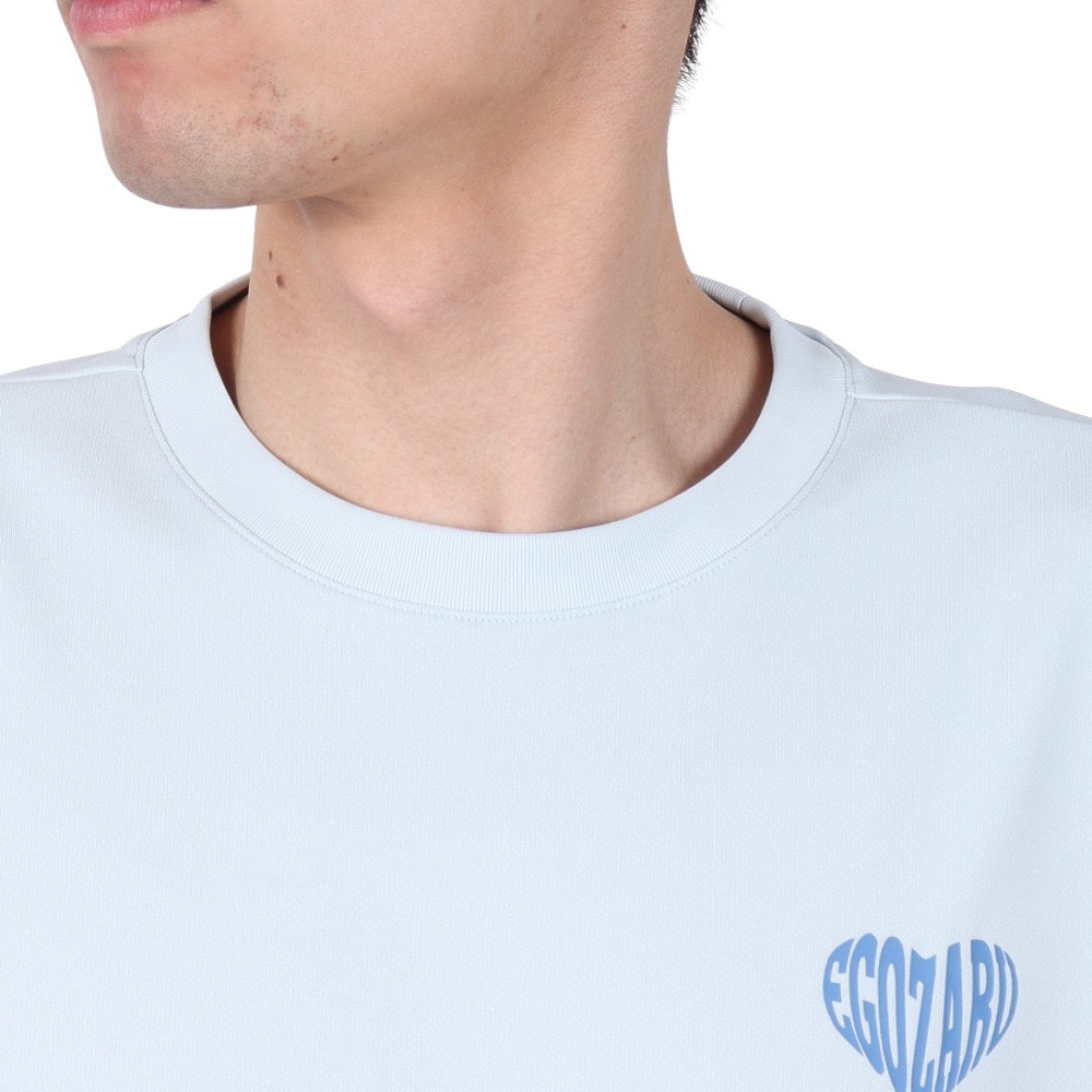 エゴザル（EGOZARU）（メンズ、レディース）バスケットボールウェア ハートロゴ Tシャツ EZSS25UST007C029