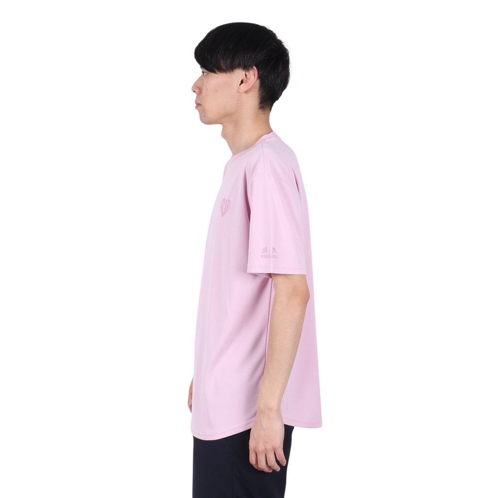 エゴザル（EGOZARU）（メンズ、レディース）バスケットボールウェア ハートロゴ Tシャツ EZSS25UST007C134