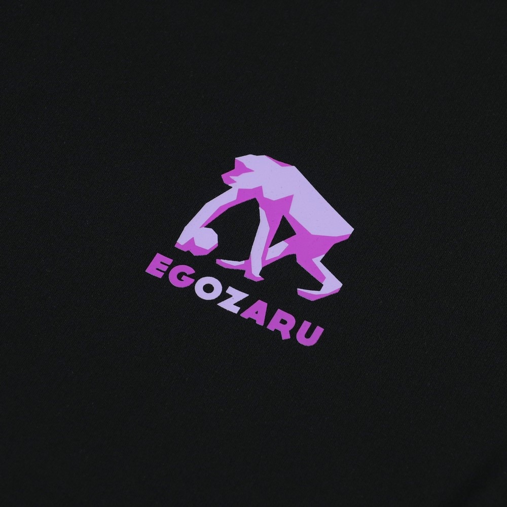 エゴザル（EGOZARU）（メンズ、レディース）バスケットボールウェア ポリゴンバックプリントTシャツ EZSS25UST014C001