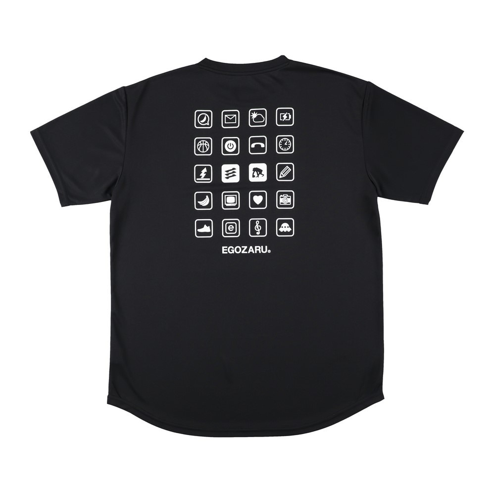 エゴザル（EGOZARU）（メンズ）【新商品】 バスケットボールウェア アイコンバックプリント Tシャツ EZSS25UST023C001
