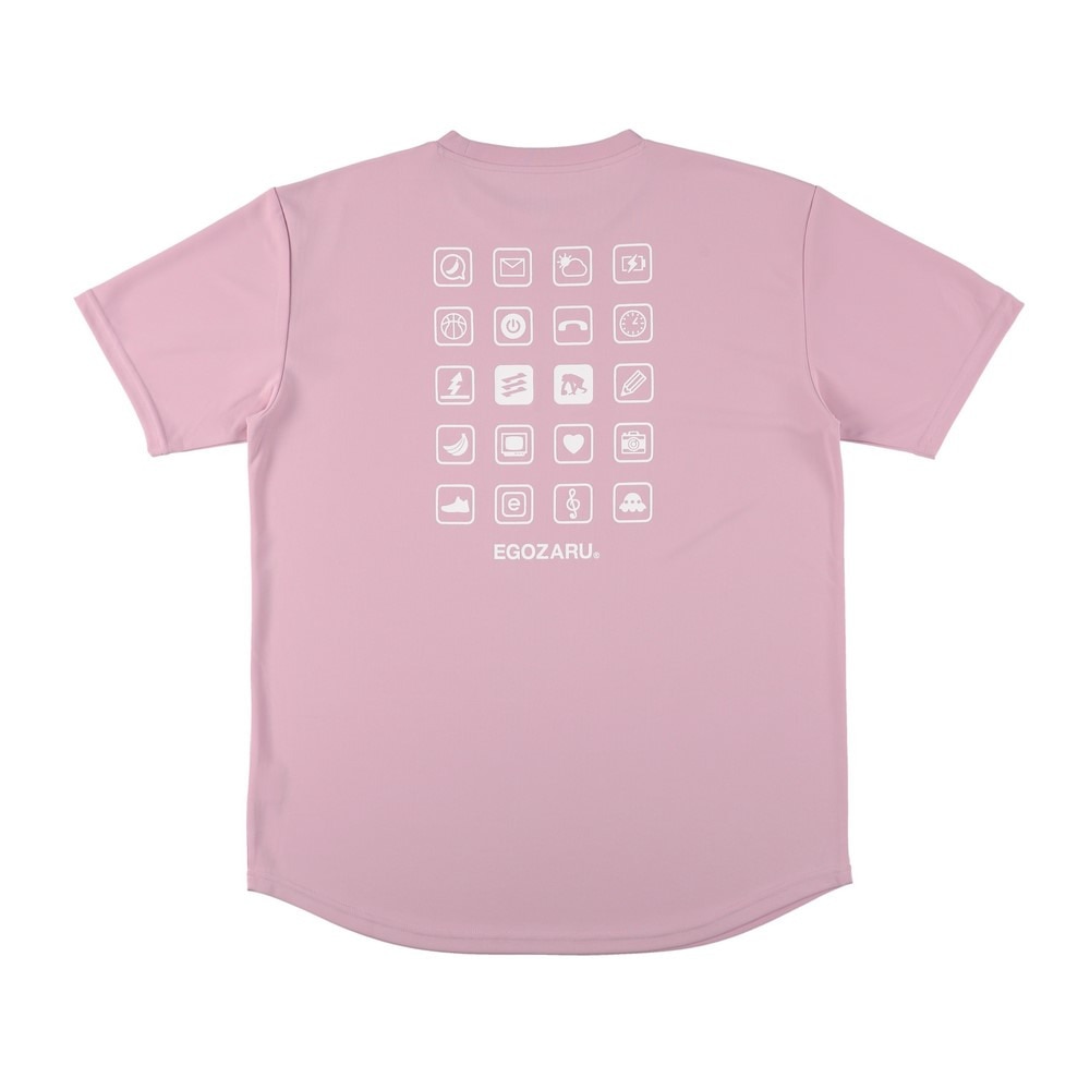 エゴザル（EGOZARU）（メンズ）【新商品】 バスケットボールウェア アイコンバックプリント Tシャツ EZSS25UST023C134