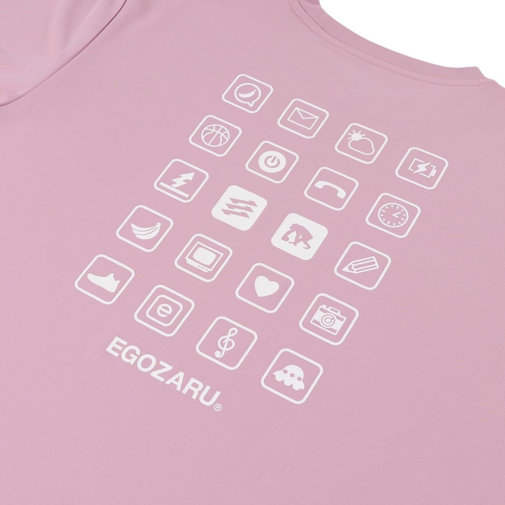 エゴザル（EGOZARU）（メンズ）【新商品】 バスケットボールウェア アイコンバックプリント Tシャツ EZSS25UST023C134