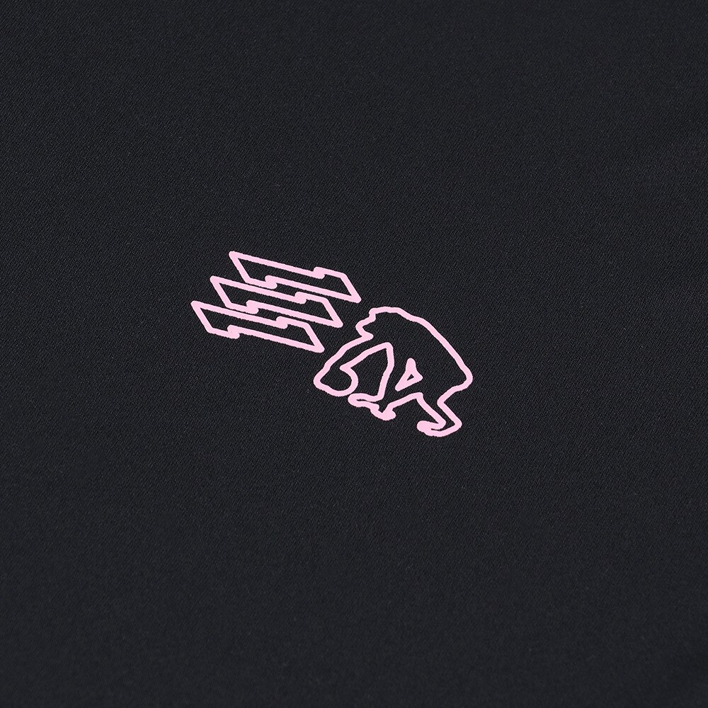 エゴザル（EGOZARU）（メンズ、レディース）バスケットボールウェア マルチスクリプトデュアルロゴTシャツ EZSS25UST027C001