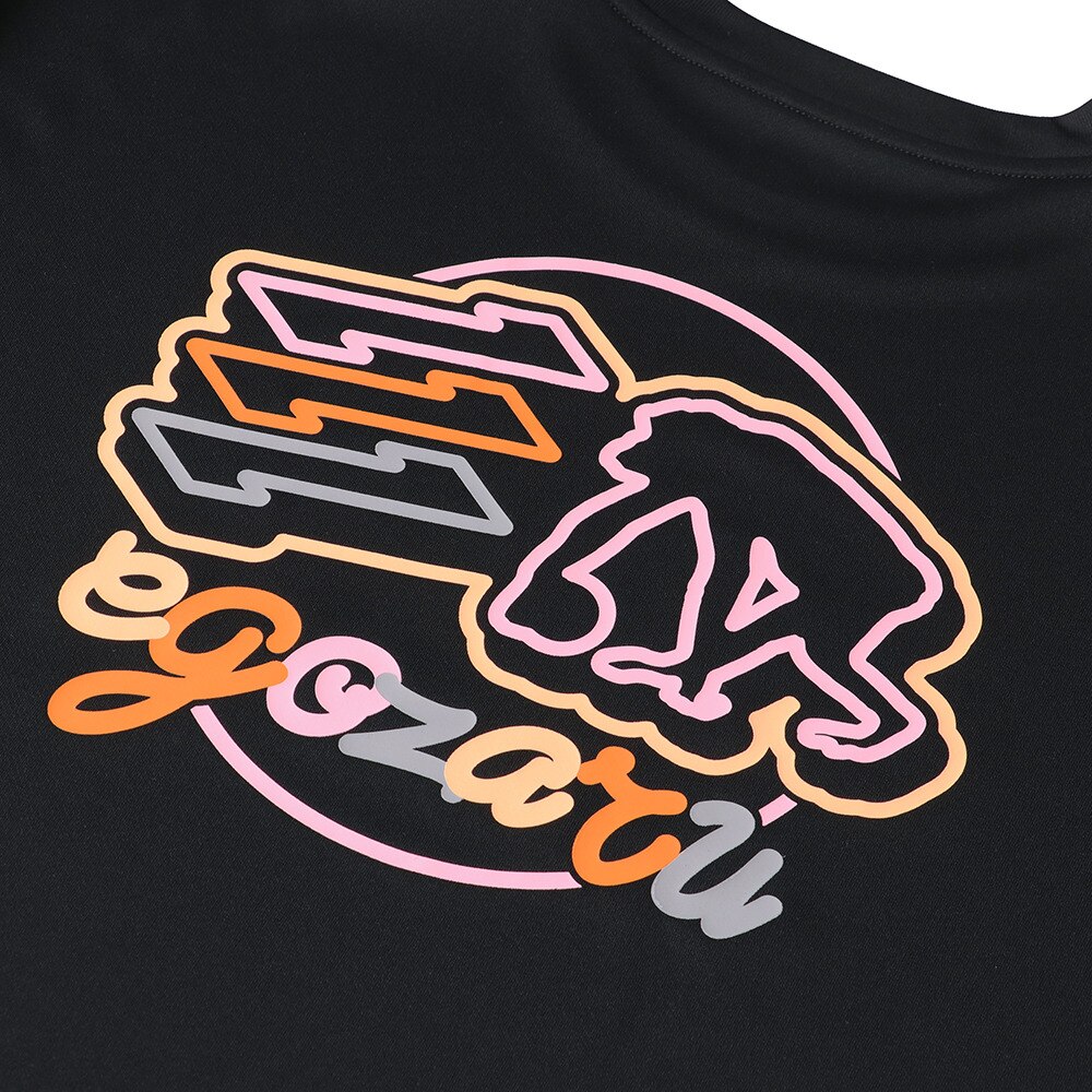 エゴザル（EGOZARU）（メンズ、レディース）バスケットボールウェア マルチスクリプトデュアルロゴTシャツ EZSS25UST027C001