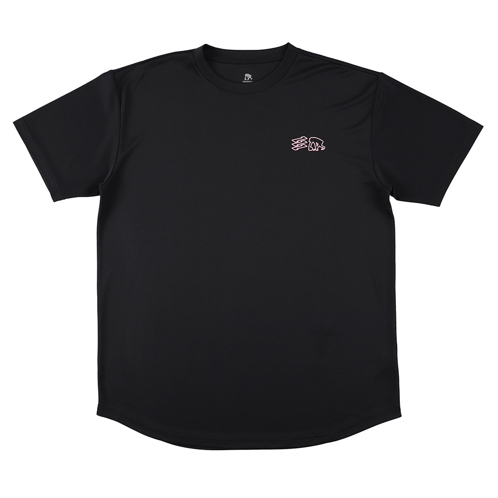 エゴザル（EGOZARU）（メンズ、レディース）バスケットボールウェア マルチスクリプトデュアルロゴTシャツ EZSS25UST027C001