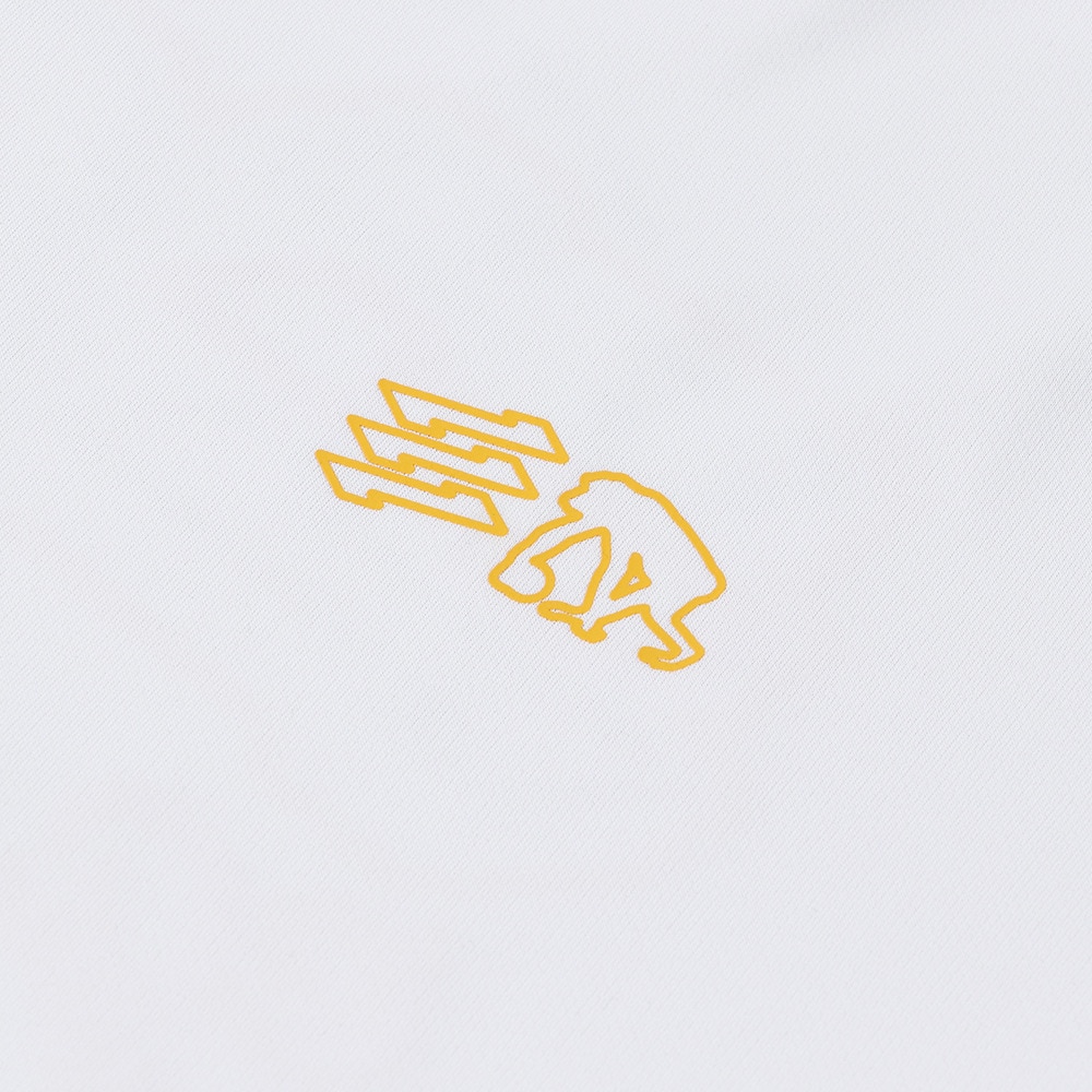 エゴザル（EGOZARU）（メンズ、レディース）バスケットボールウェア マルチスクリプトデュアルロゴTシャツ EZSS25UST027C002