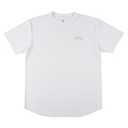 (メンズ、レディース)バスケットボールウェア マルチスクリプトデュアルロゴTシャツ EZSS25UST027C002