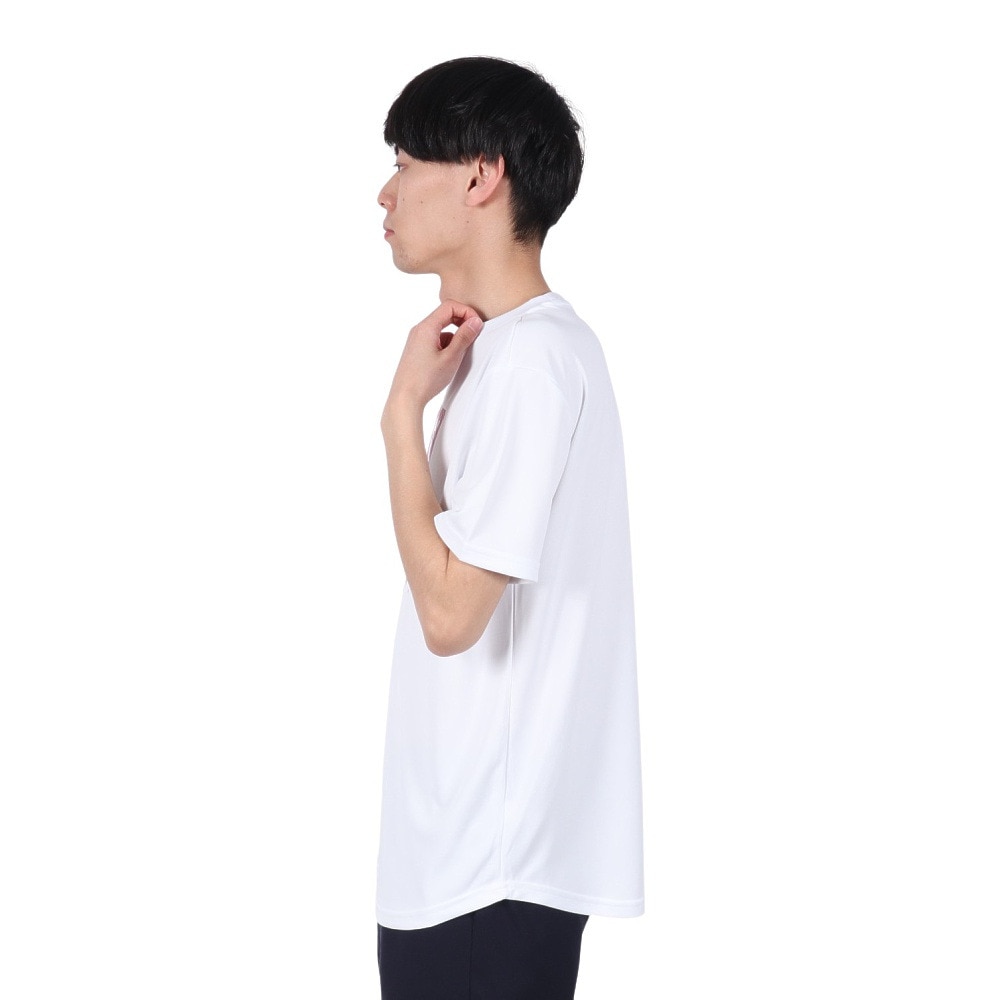 エゴザル（EGOZARU）（メンズ、レディース）バスケットボールウェア ワイドジオメトリックブロック Tシャツ EZSS25UST002C002