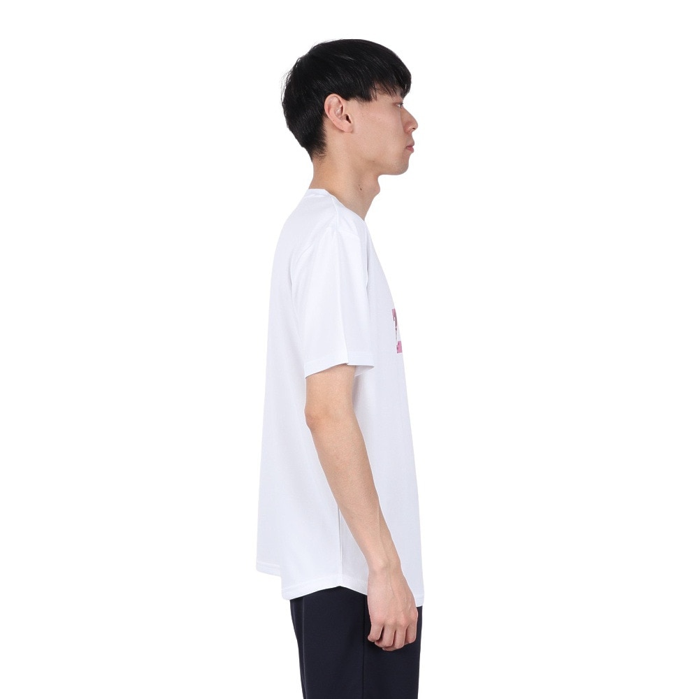 エゴザル（EGOZARU）（メンズ、レディース）バスケットボールウェア ワイドジオメトリックブロック Tシャツ EZSS25UST002C002